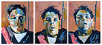 Triptych 3x 60x80cm, oil on canvas