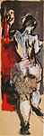 2003, Acrylics on cardboard 80x26,5cm