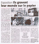 Exposition Gravure - Galerie de la Salamandre, Nimes 2010