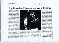 Exposition aux Galeries des Ponchettes et de la Marine, 2003